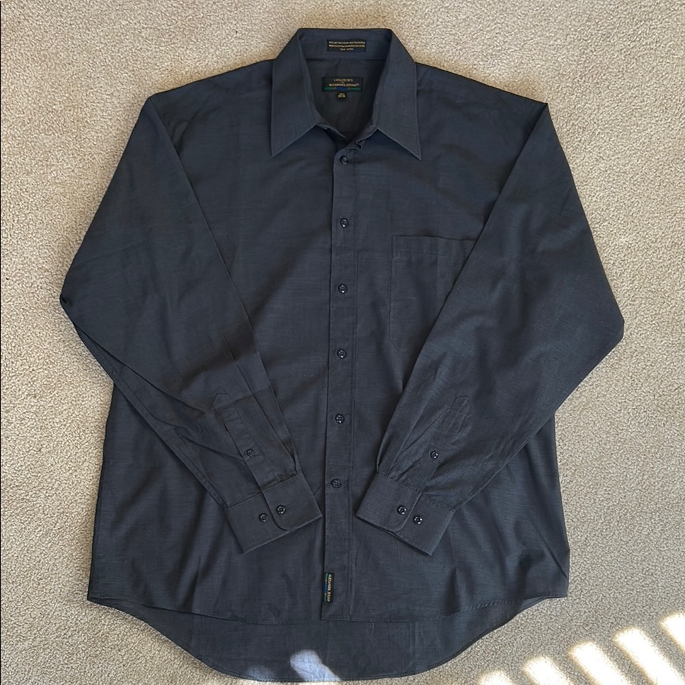 Alexander Julian Black Men’s Button Down Shirt